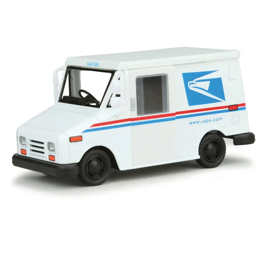 U.S. Postal Service Mail Truck 1:18 Scale Diecast Replica Model