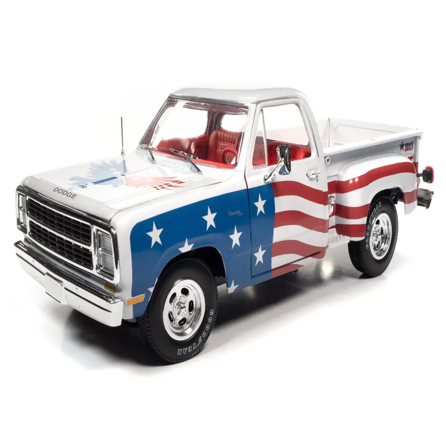 1980 Stepside Patriotic Pickup 1:18 Scale (DUE JUNE 2023)