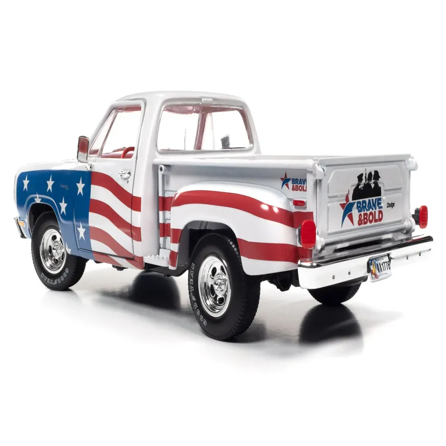 1980 Stepside Patriotic Pickup 1:18 Scale (DUE JUNE 2023)