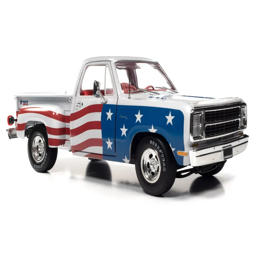 1980 Stepside Patriotic Pickup 1:18 Scale (DUE JUNE 2023)