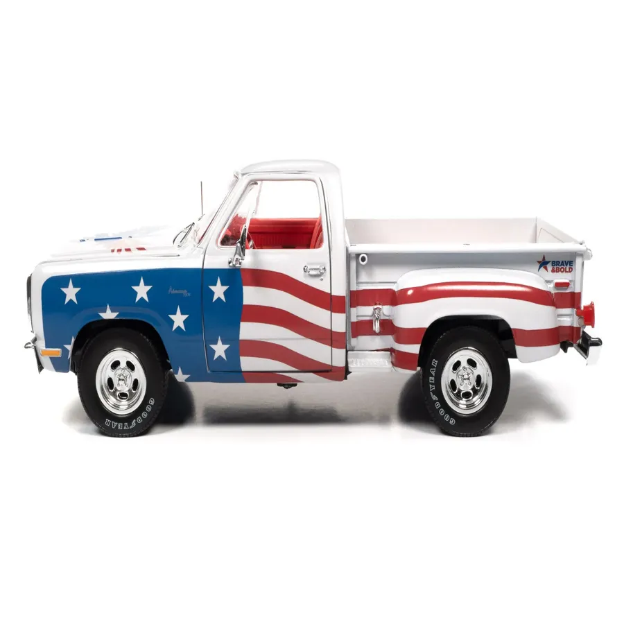 1980 Stepside Patriotic Pickup 1:18 Scale (DUE JUNE 2023)