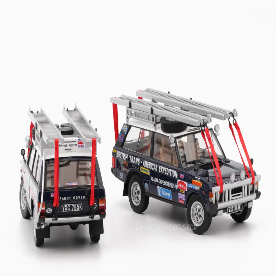 Range Rover “The British Trans-Americas Expedition” 2-Car Set 1:43