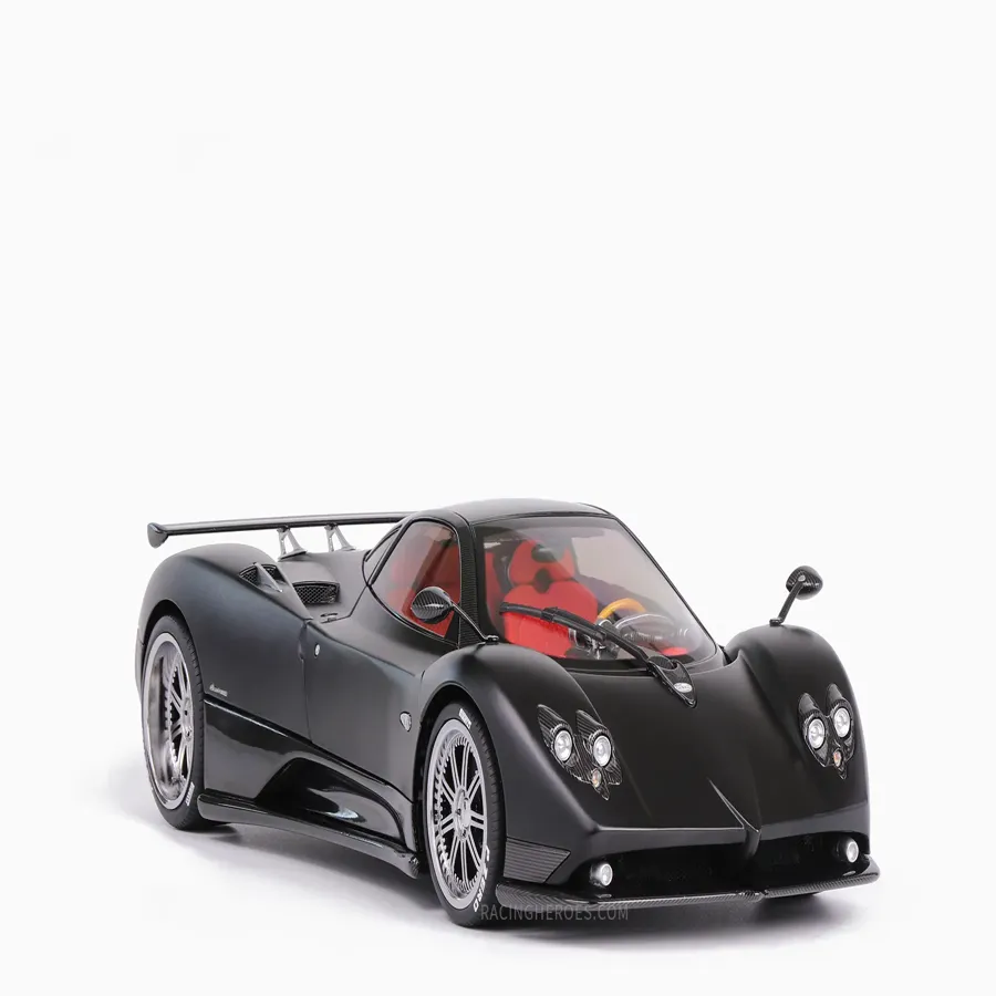 Pagani Zonda F 2005 Matt Black “Limited Edition 500” 1:18 by Almost Real