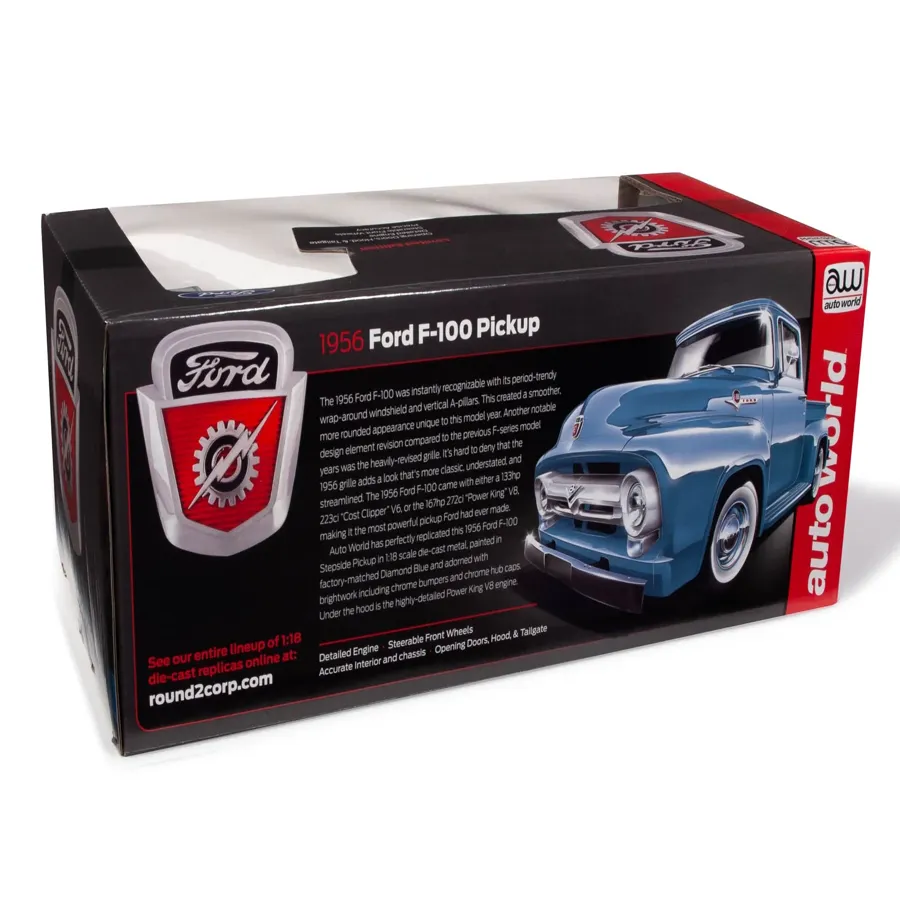 1956 F100 Pickup Mild Custom 1:18 Scale