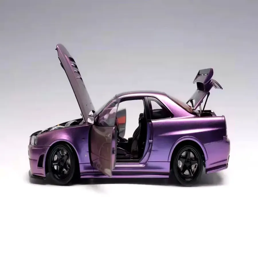 1/18 Motorhelix Nissan  (R34) Z-Tune Diecast Car Model Limited