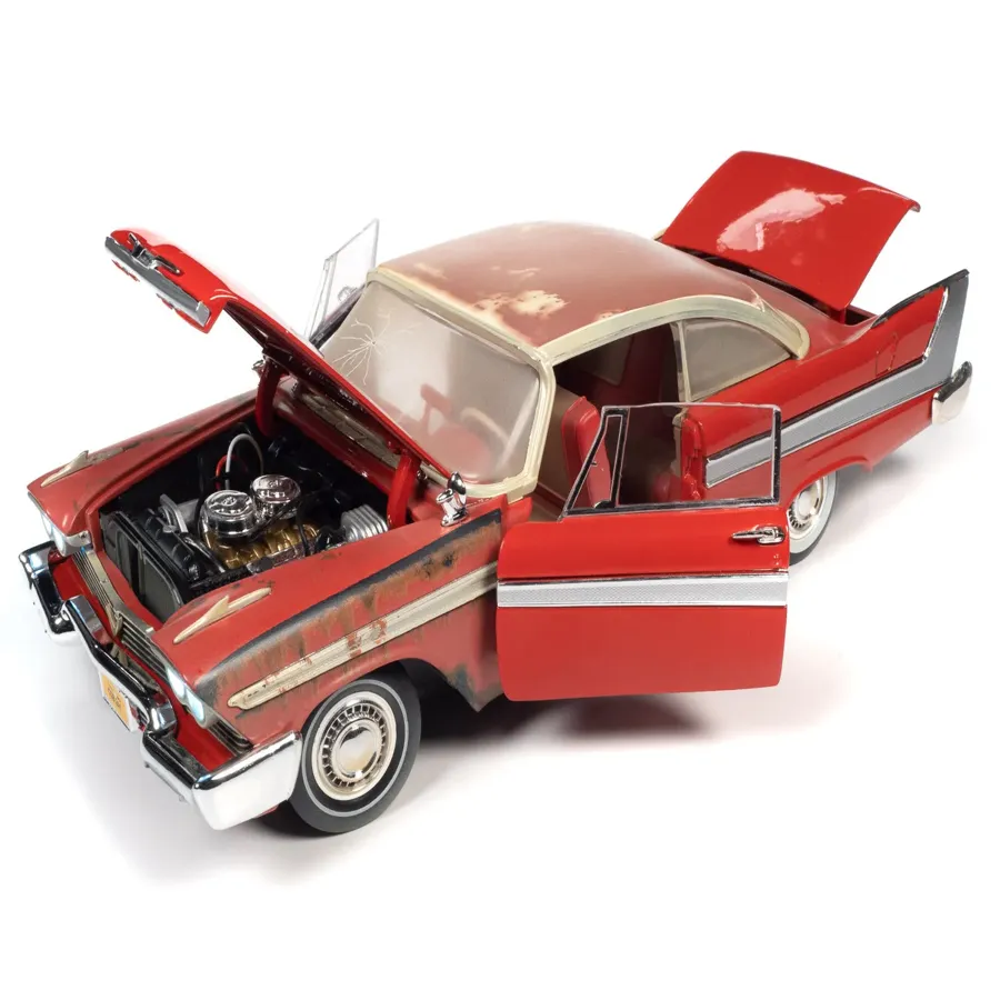 Christine 1958 Plymouth Fury (Partially Restored) 1:18 Scale